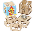 Wooden Seaside Tealight Holder